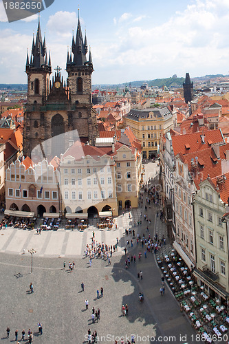 Image of Prague city. Panorama