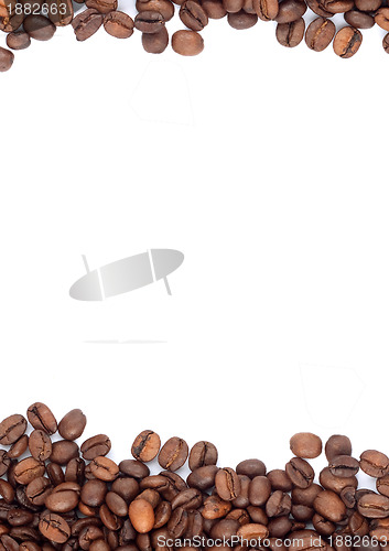 Image of Brown roasted coffee beans