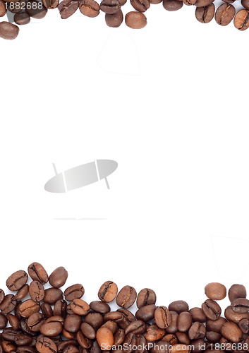 Image of Brown roasted coffee beans