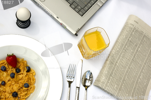 Image of Multi-Tasking Breakfast