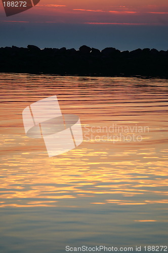 Image of sunsetwater