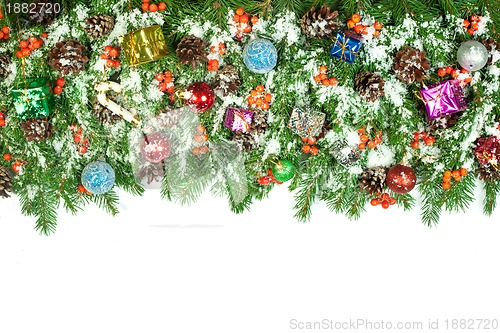 Image of Christmas background. Eve framework