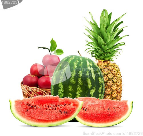 Image of Colorful healthy fresh fruit