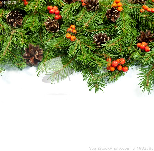 Image of Christmas background. Eve framework