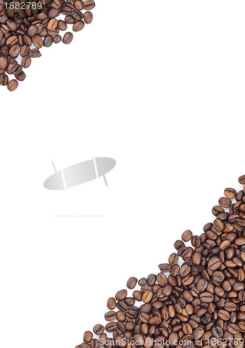 Image of Brown roasted coffee beans