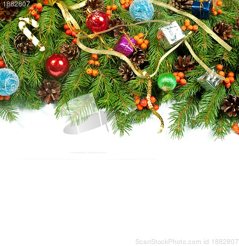 Image of Christmas background. Eve framework