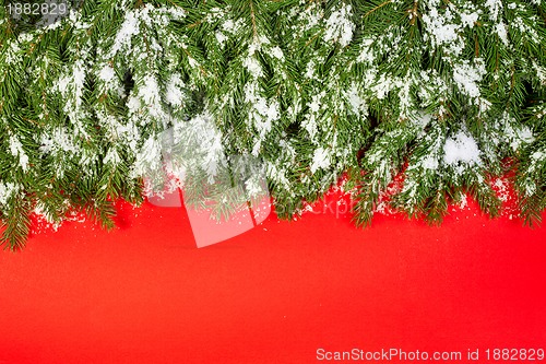 Image of Christmas background. Eve framework