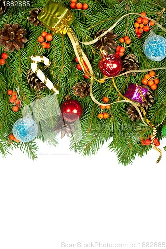 Image of Christmas background. Eve framework