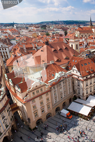 Image of Prague city. Panorama