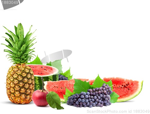 Image of Colorful healthy fresh fruit