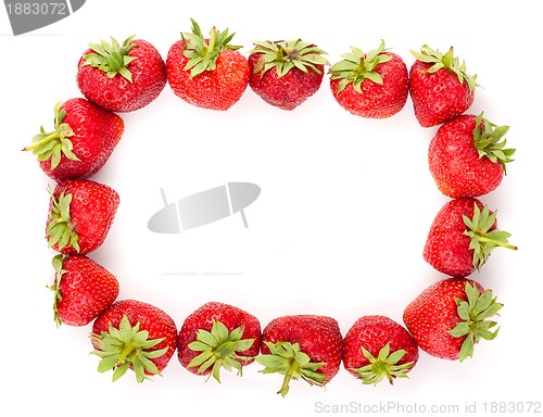 Image of Strawberries frame