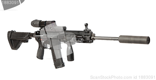 Image of US Army M4 rifle