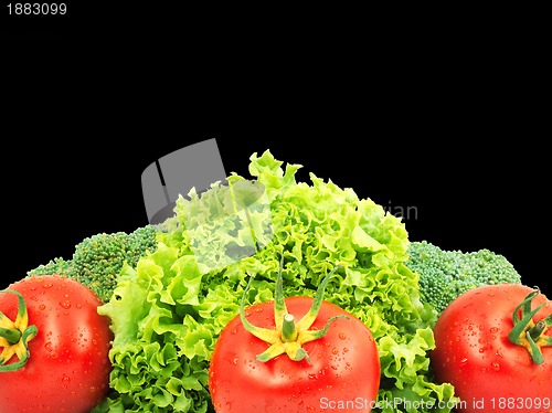 Image of Low-calorie raw vegetables