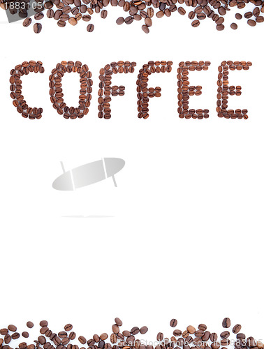 Image of Brown roasted coffee beans
