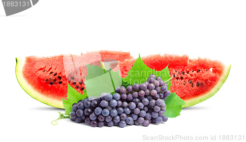 Image of Watermelon and grape