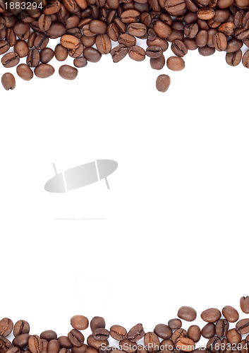 Image of Brown roasted coffee beans