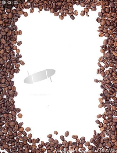 Image of Brown roasted coffee beans