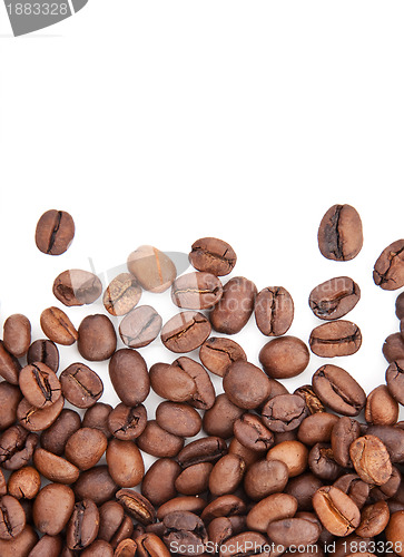 Image of Brown roasted coffee beans