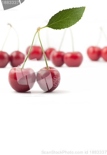 Image of Red cherries