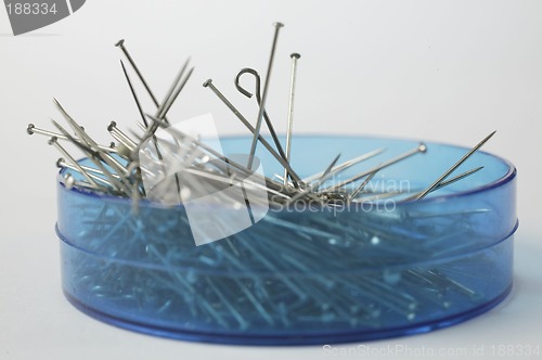 Image of Box with pins