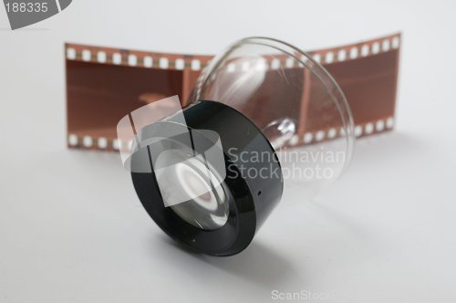 Image of Film and loupe