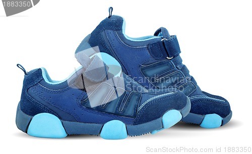 Image of Sneakers walking by themselves
