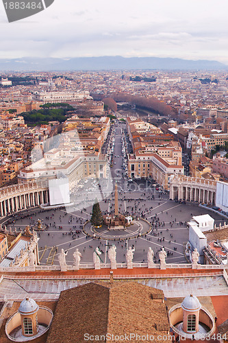 Image of Panorama of Vatican and Rome