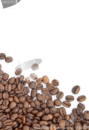 Image of Brown roasted coffee beans