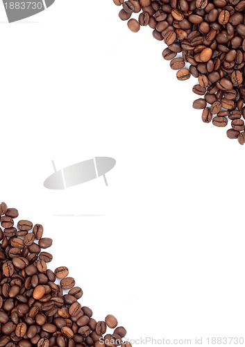 Image of Brown roasted coffee beans