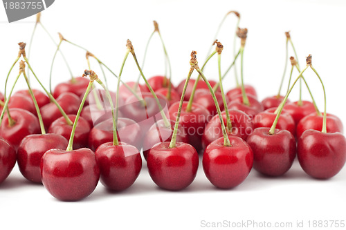 Image of Red cherries