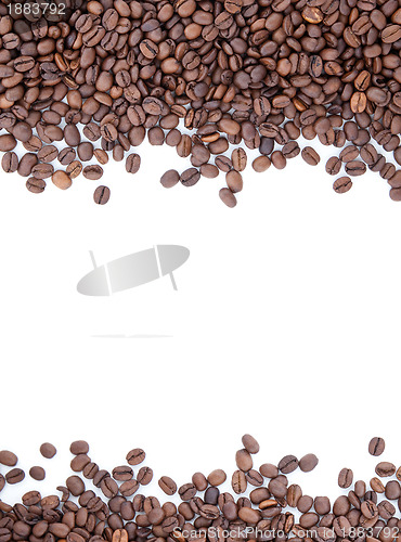 Image of Brown roasted coffee beans