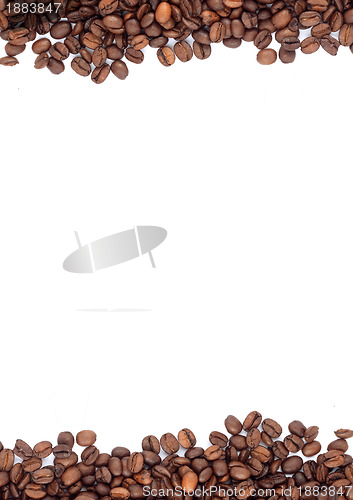 Image of Brown roasted coffee beans