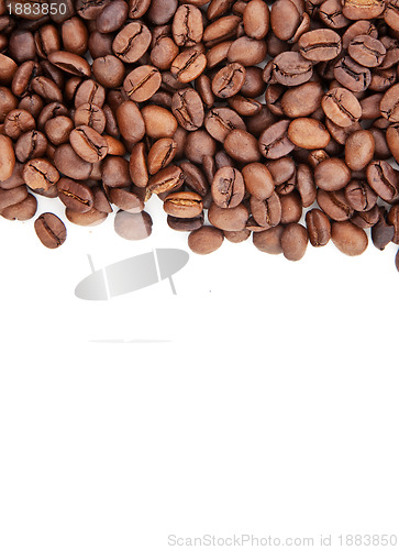 Image of Brown roasted coffee beans