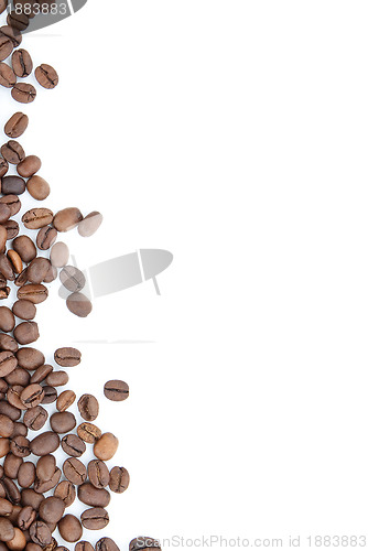 Image of Brown roasted coffee beans