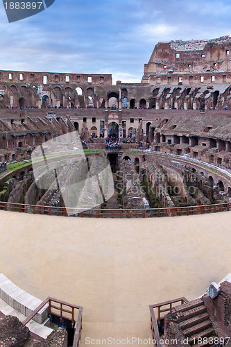 Image of Colosseum in Rome, Italy