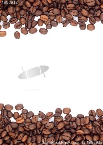Image of Brown roasted coffee beans