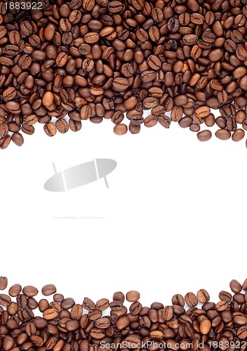 Image of Brown roasted coffee beans