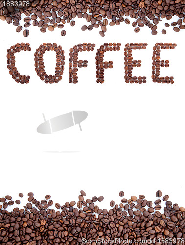 Image of Brown roasted coffee beans