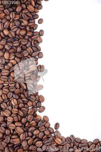 Image of Brown roasted coffee beans