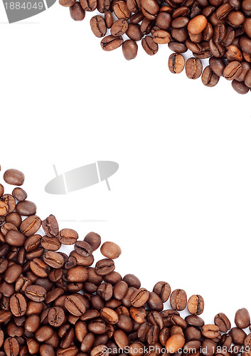 Image of Brown roasted coffee beans