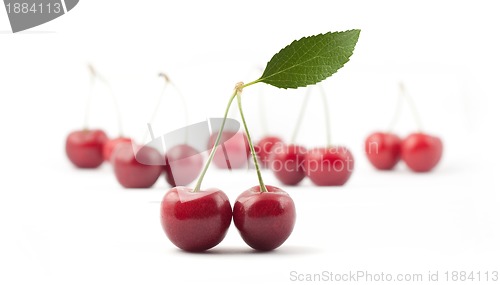 Image of Red cherries