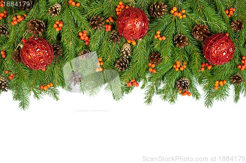 Image of Christmas background. Eve framework