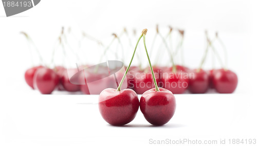 Image of Red cherries
