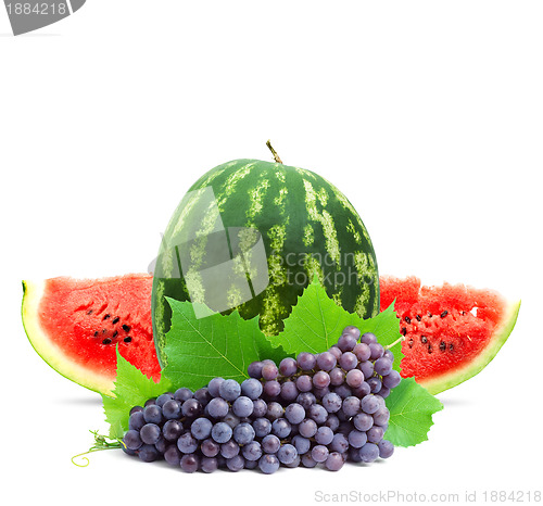 Image of Watermelon and grape