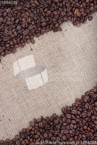 Image of Brown roasted coffee beans