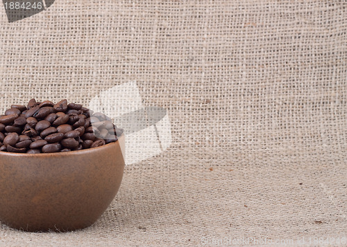 Image of Brown roasted coffee beans