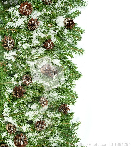Image of Christmas background. Eve framework
