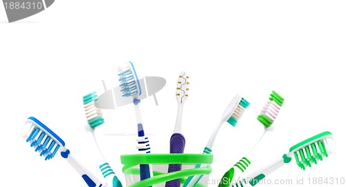 Image of Colorfull toothbrushes 