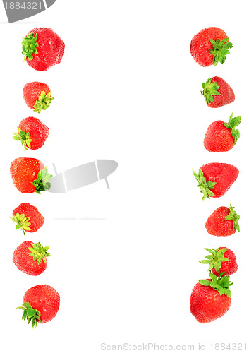 Image of Strawberries frame