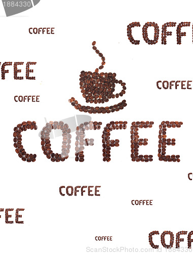 Image of Brown roasted coffee beans